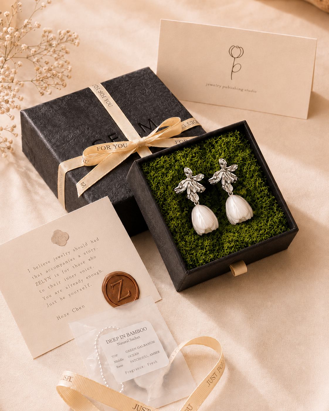 ZELIN ART porcelain jewelry contact and retail enquiry